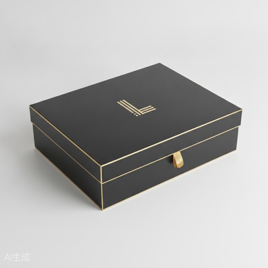 Luxury Mailer Boxes with gold foil stamping and matte lamination