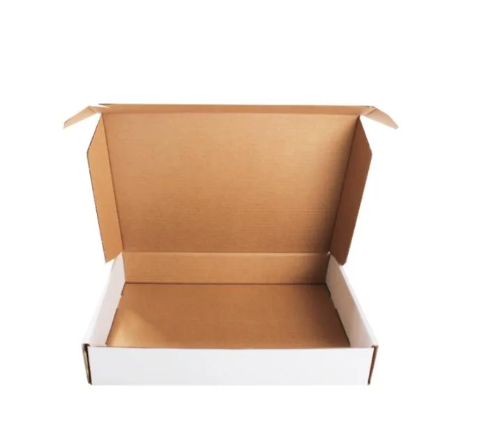 Where to Buy Plain White Packing Boxes Corrugated Box - 1