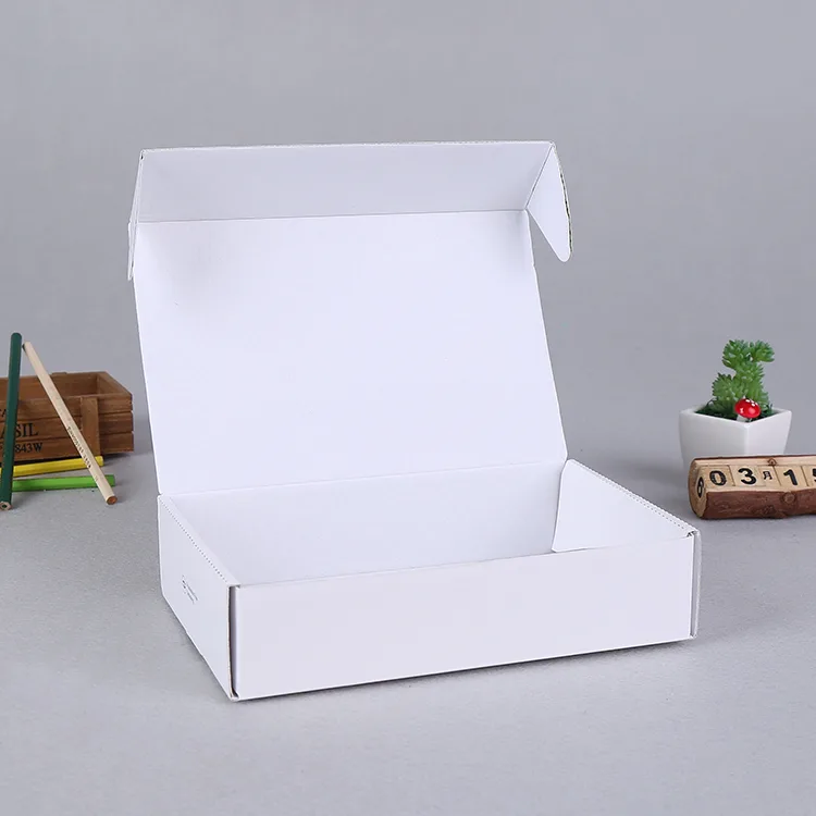 We Flute Corrugated Paperboard Box Foldable Packaging Box