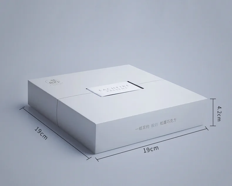 White Cardboard Chocolate Gift Box