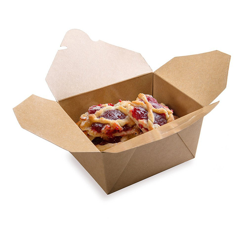 Disposable Fast Food Takeout Packaging Box 