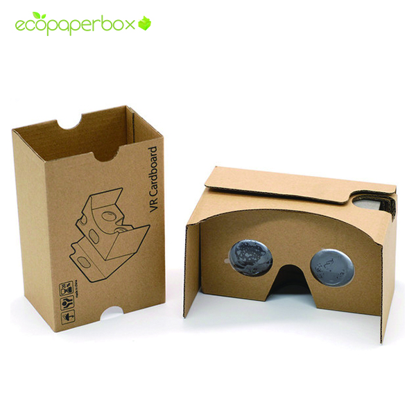 Virtual reality cardboard box packaging supplier