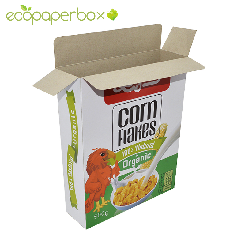 Custom corn pop cereal box recycling cheap price from China