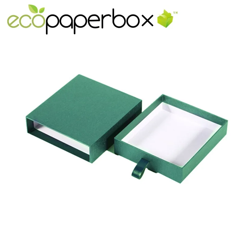 Printed Jewelry Gift Boxes with Logo Sliding Drawer Packaging Box Supplier - 4