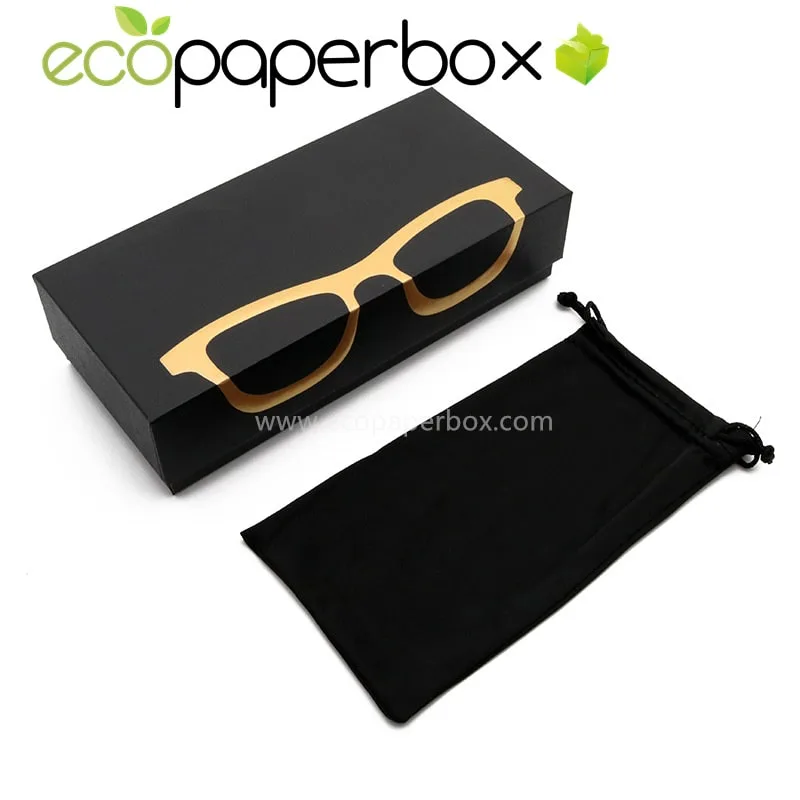 Sunglasses Sunglasses Packaging Box Rigid Lift Off Lid Gift Boxes - 3