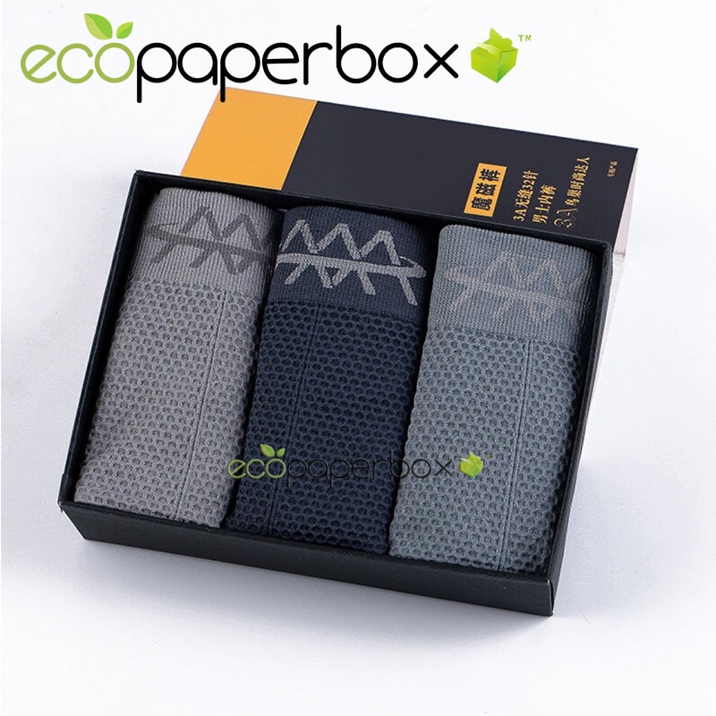 Custom Boxer Packaging Box for Mens Underwear Design Cardboard Gift Boxes  with Lids Australia