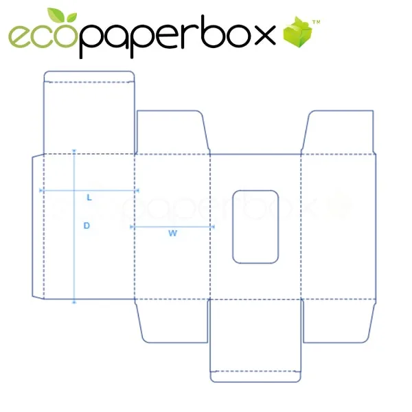 Reverse Truck End Box with Window EPB0069-A001A - 2