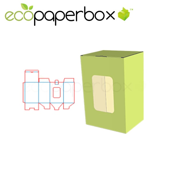 Custom 1-2-3 Bottom Boxes Folding Carton Box EPB0073-0014