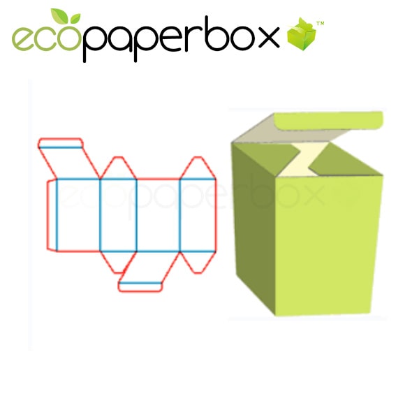 Custom Diamond-shaped Tube box ECOSD00018-B024