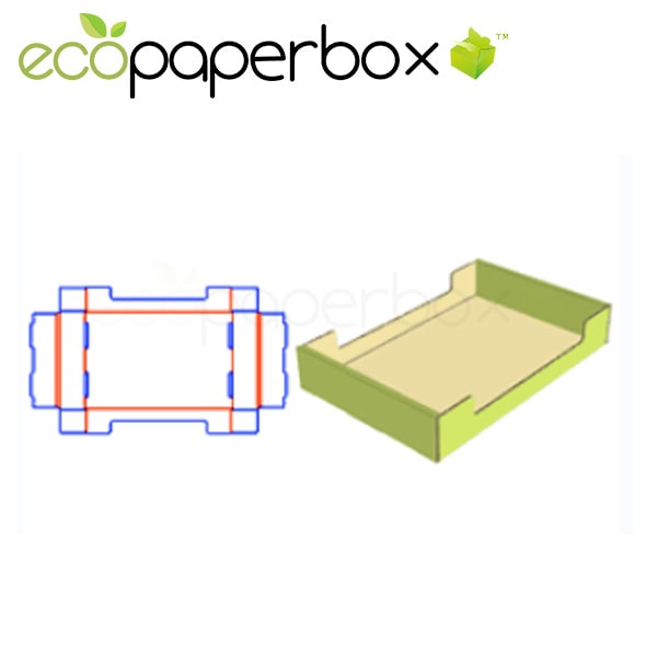 Custom display box packaging design special packaging container cushion packaging ECOSD00027-E023