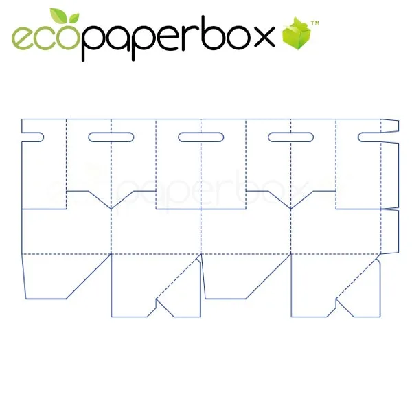 Abnormal Packaging Design Fast Food Taken Away Design Self-Lock Packaging Design Fast Food Packaging Ecosd00032-H009 - 2