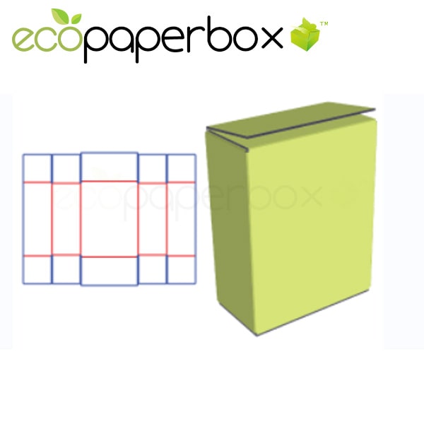 Custom E-Side Box packaging carton design sealing carton ECOSD00058-0411