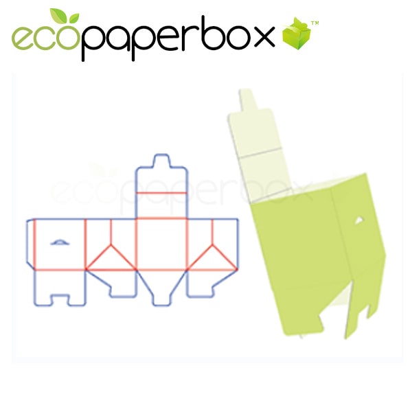 Custom Bag type Lock Bottom Packing box Lock Bottom Packing box ECOSD00071-K024A