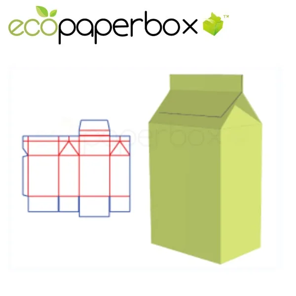 Milk Carton Packaging Beverage packaging design ECOSD00050-P003