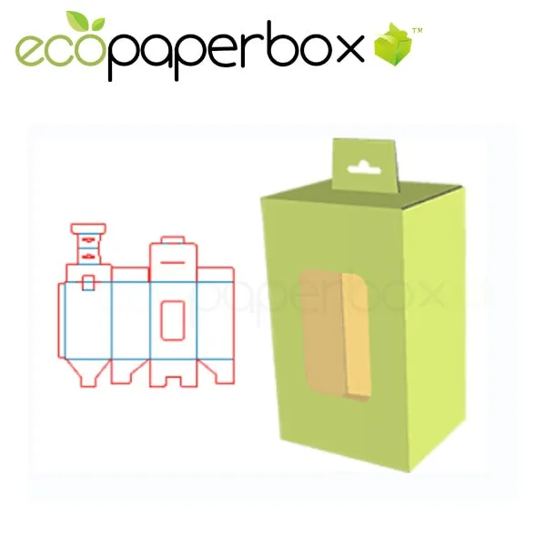 Hanging Type Packing Box gift box packaging design handbag packaging box design ECOSD00040-K015C