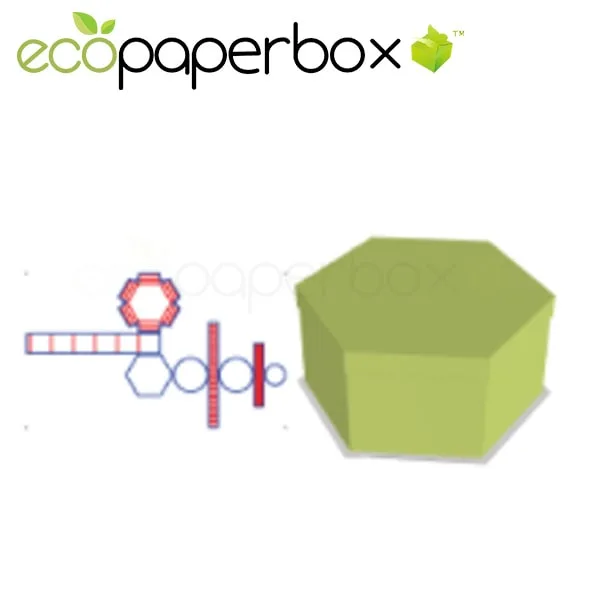 Hexaleta Cake Box Cake Box Cake Box Structure Design Ecosd00083-K041