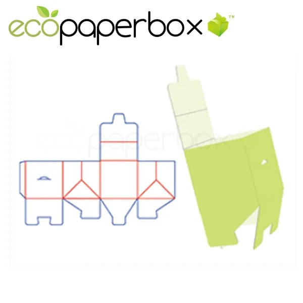 Bag type Lock Bottom Packing box Lock Bottom Packing box ECOSD00071-K024A