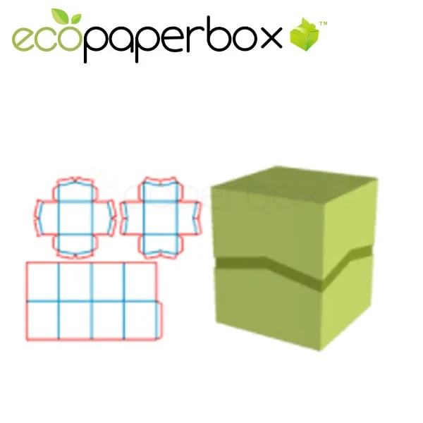Paper-Covered Cover Opposite Open Cover Cover and Bottom Asymmetry Manual Box Sky Box Ecosd00080-C023 - 1