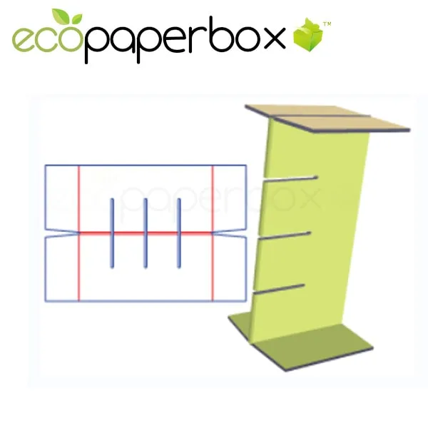 Three Slot Inside Card Inside Card Design Ecosd00049-M027