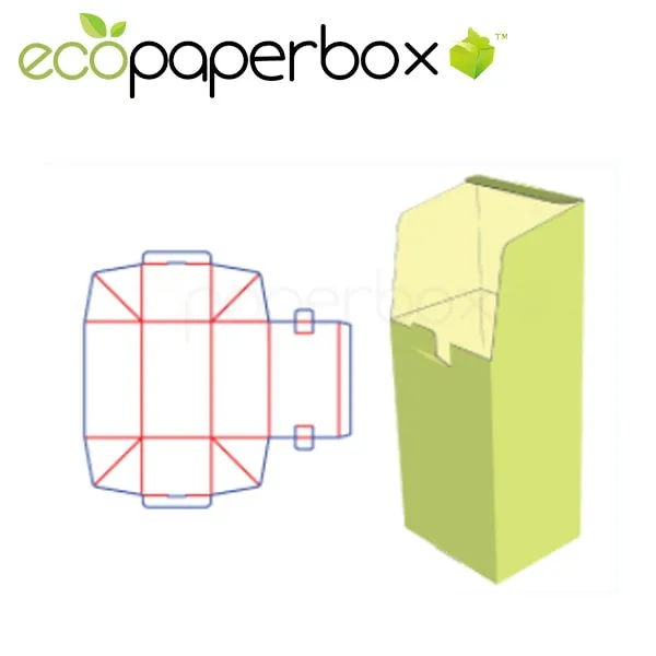 Wind Box Tube Box Cosmetic Packaging Design Paper Corrugated Paper Box Packaging Structure Design Ecosd00055-Z006