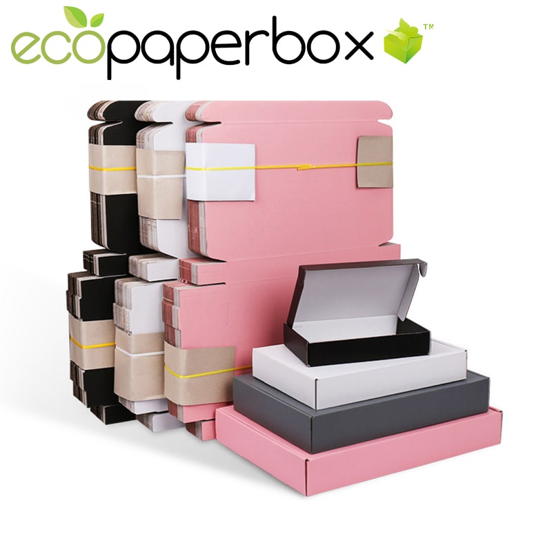 Custom shipping box cheap white corrugated cardboard mailer box manufacturers near me