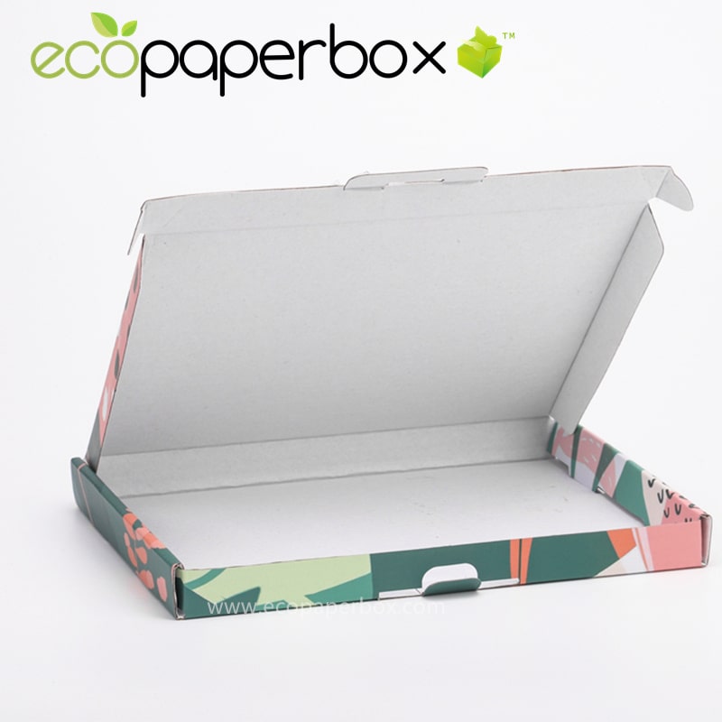 Custom shipping box cheap white corrugated cardboard mailer box