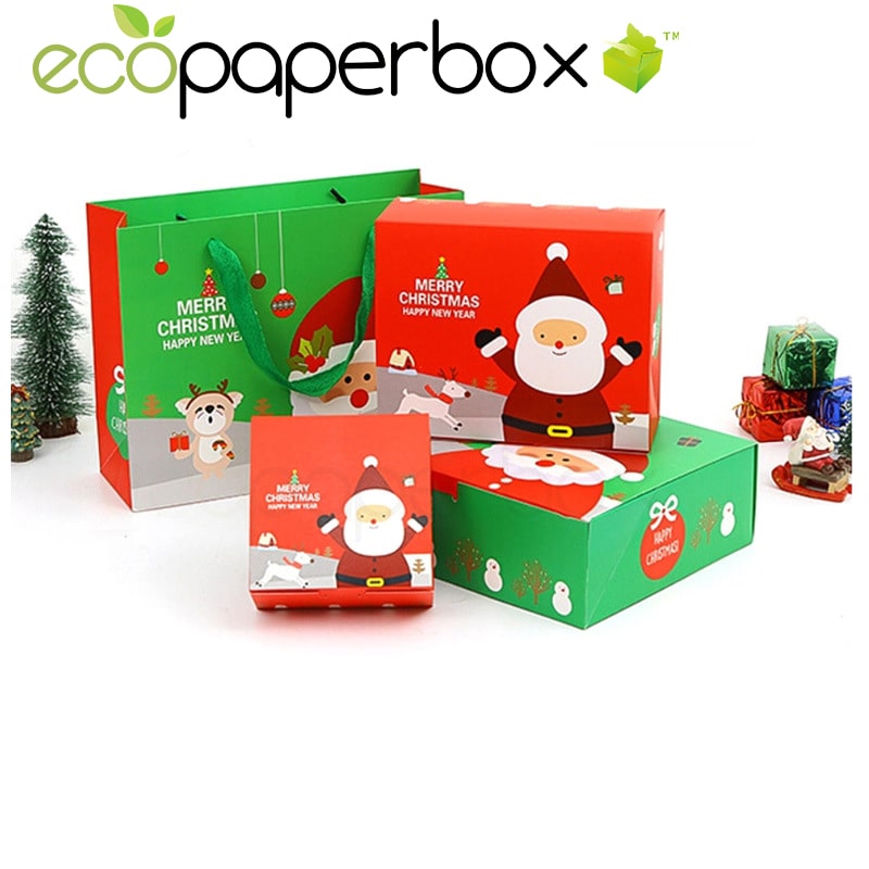 Holiday Colored Mailers Boxes Custom Corrugated Mailing Boxes