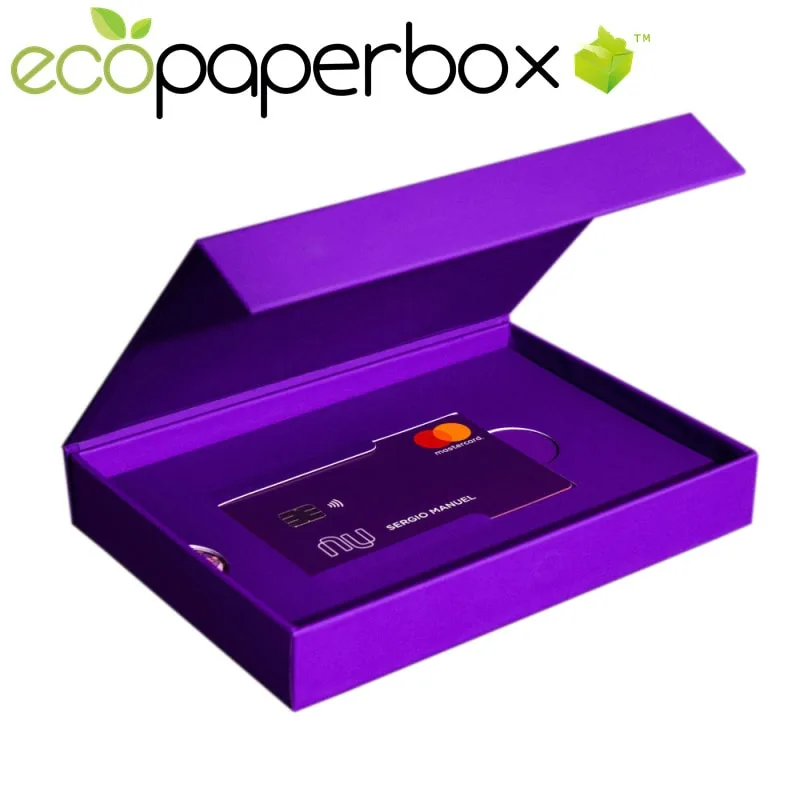 Customised Gift Cards Holders Rigid Magnetic Boxes for Gift Cards - 4