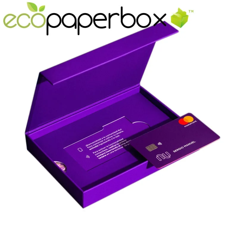 Rigid Magnetic Gift Card Presentation Packaging Boxes for Gift Cards - 1