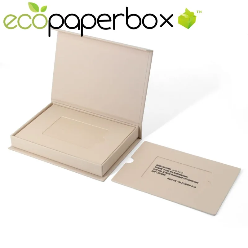 Rigid Magnetic Gift Card Presentation Packaging Boxes for Gift Cards - 4