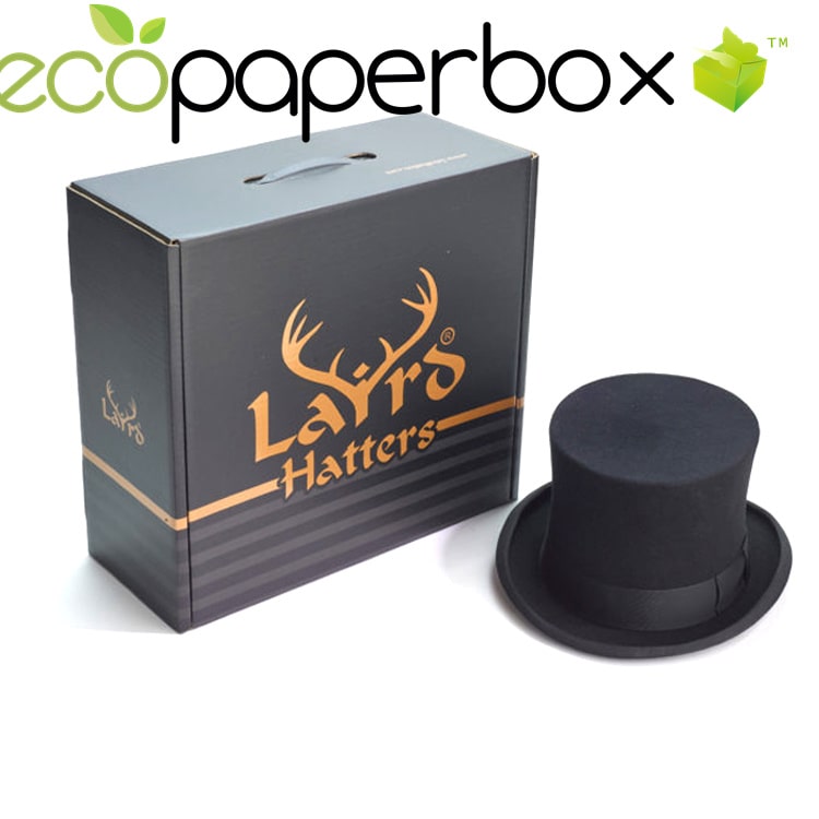 Custom Corrugated Hat Boxes for Shipping Mailer Boxes with Handles