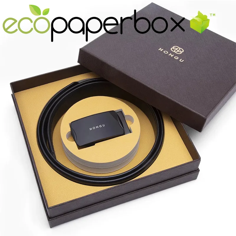 Lid Off Rigid Paper Belt Packaging Box Manufacturer from China
