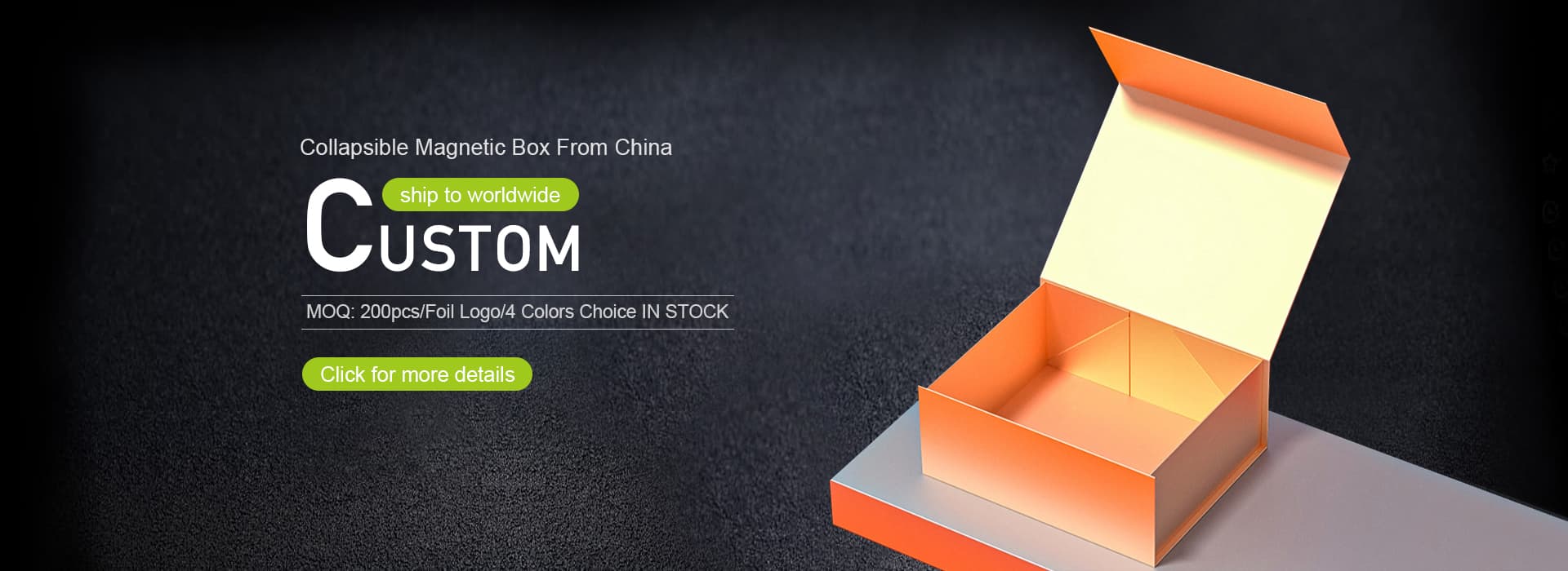 Custom Collapsible Gift Box 