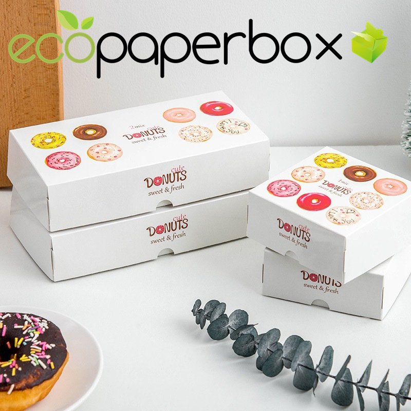 custom the small dunkin donuts box of donuts packaging from CHINA 