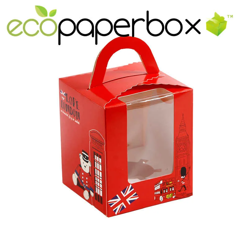 Enhance Your Presentation: Cupcake Box with Window, Handle, and Creative Packaging Ideas