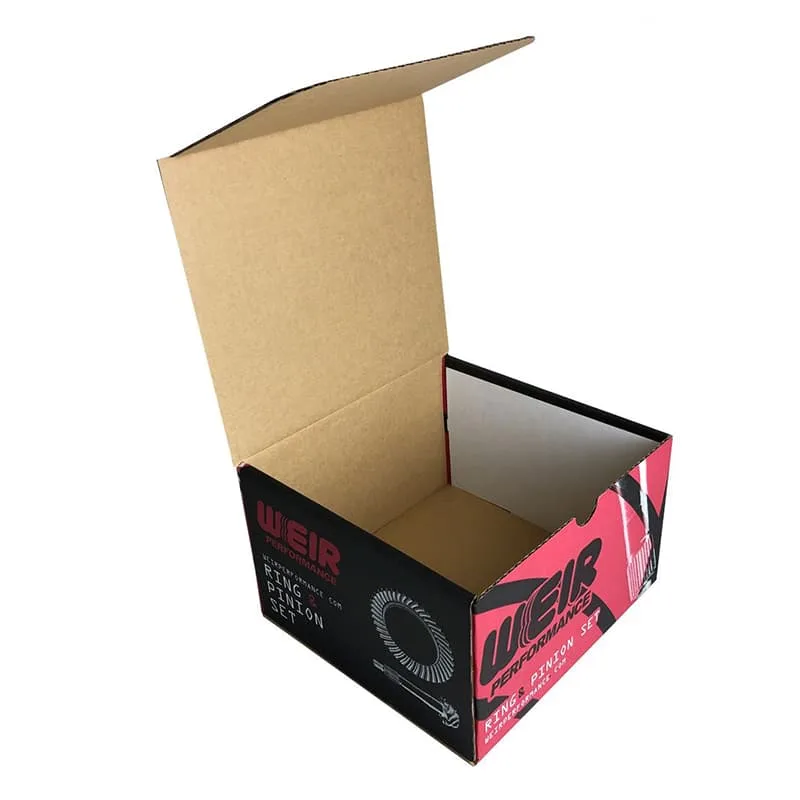 Matte Colored Corrugated Mailing Boxes Manufacturing - 1