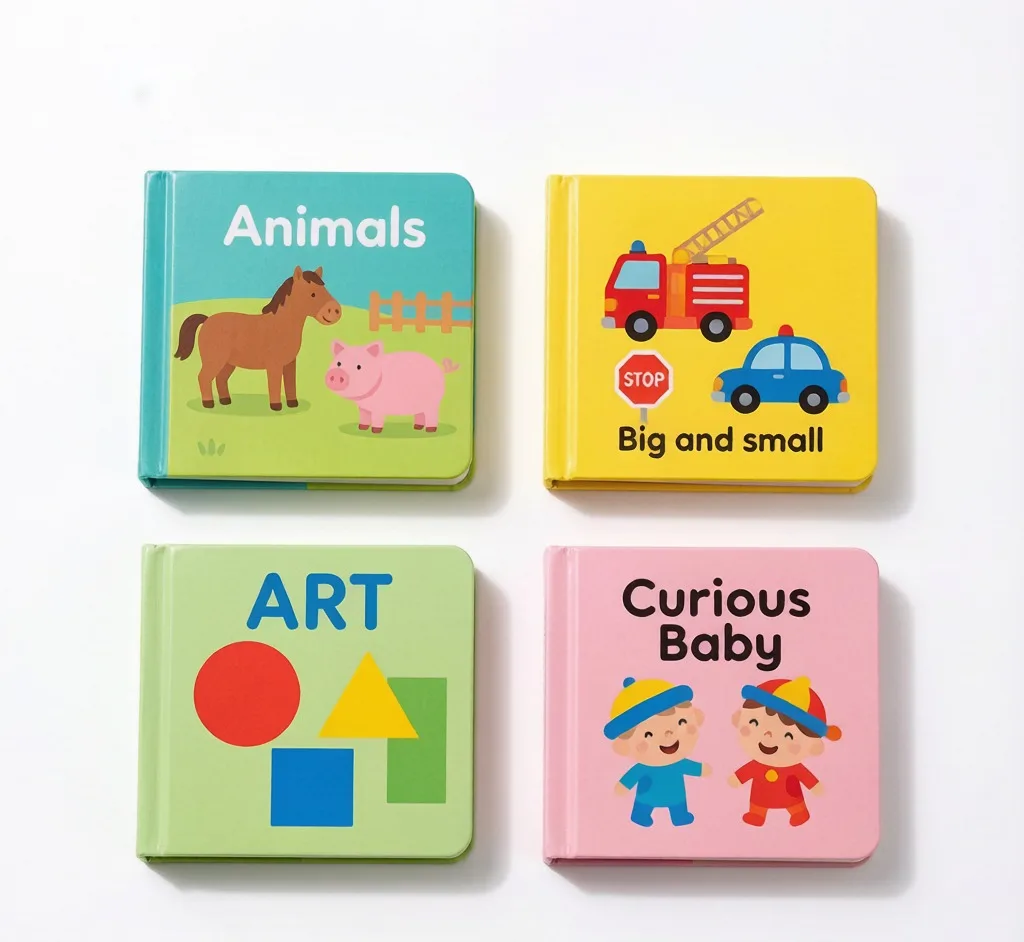 Board Book for Babies — Custom Board Book Printing & Manufacturer | Ecopaperbox