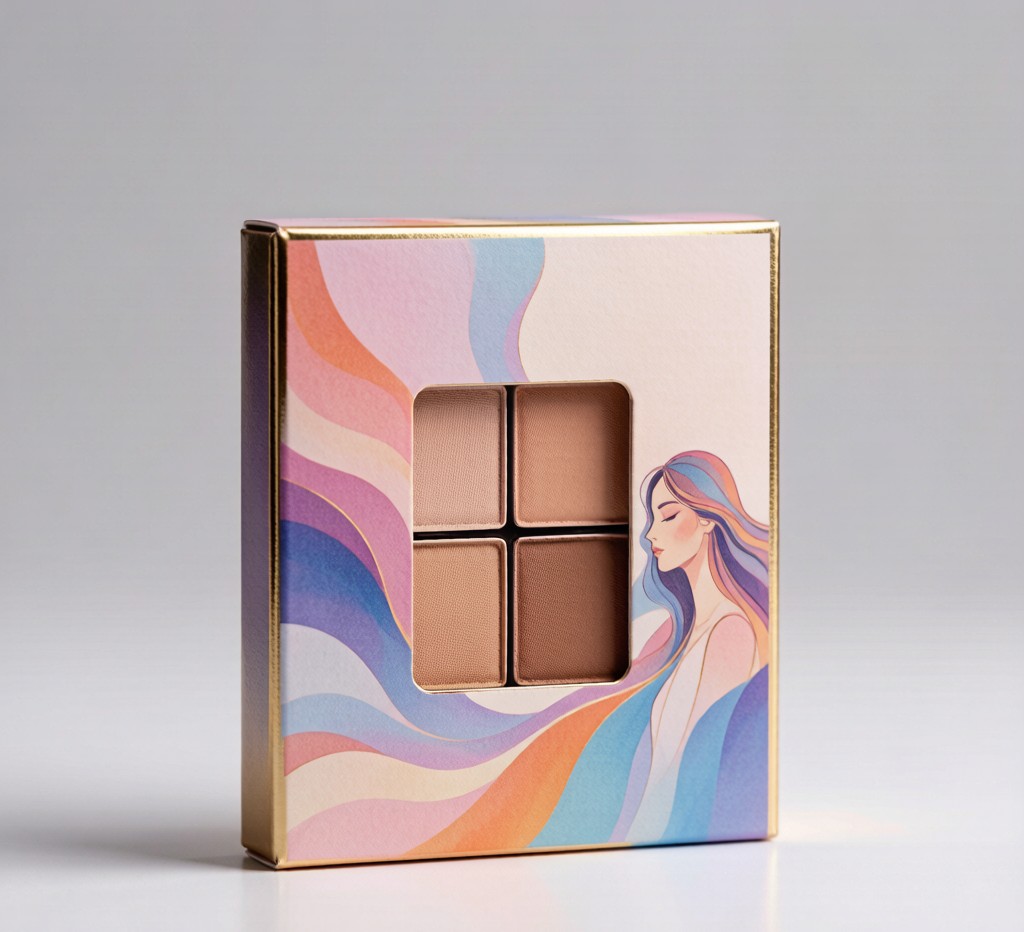 Custom Eyeshadow Palette Packaging Boxes - 1