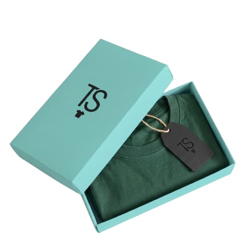 Design Your Own Custom T-Shirt Boxes Lid off Foldable Boxes| EcoPaperBox