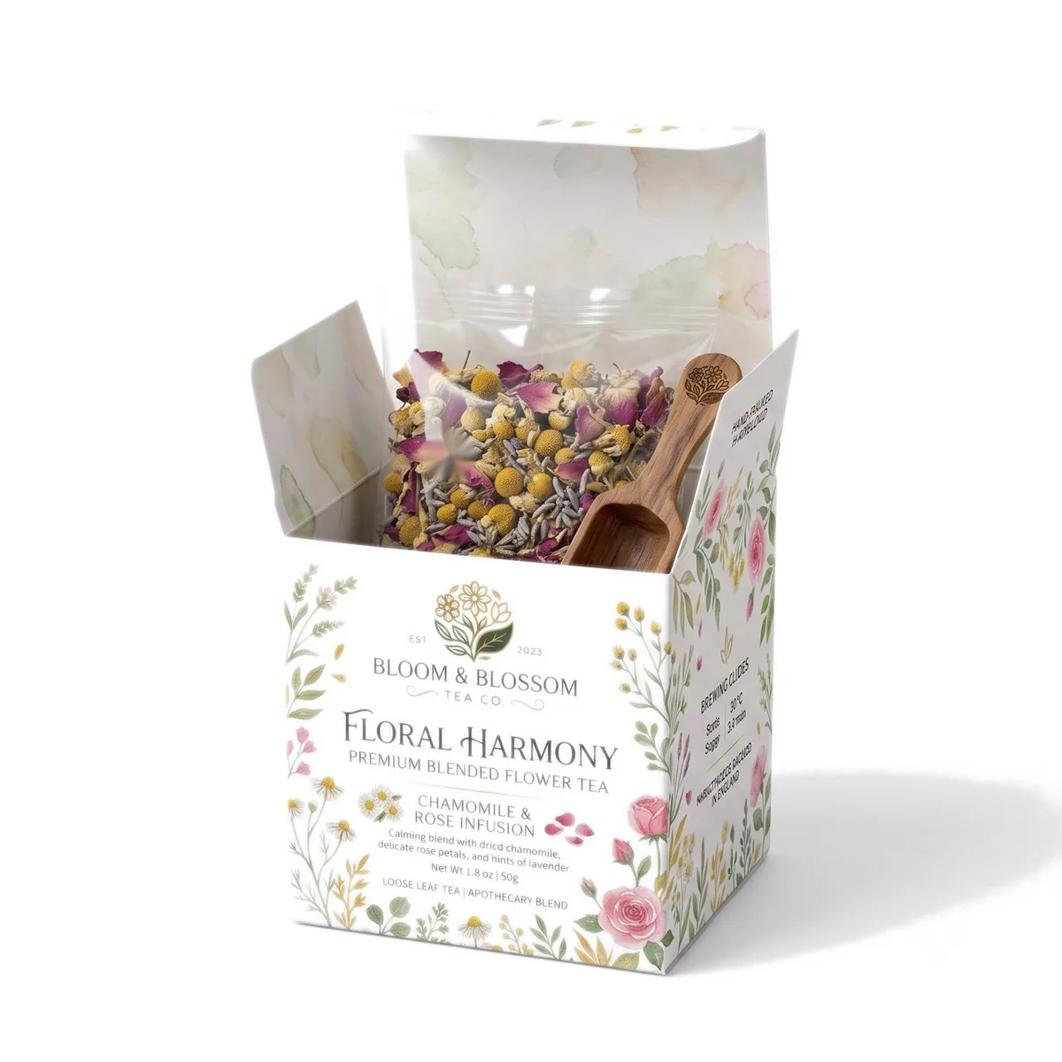 Custom Printed Tea Folding Carton Box - 2