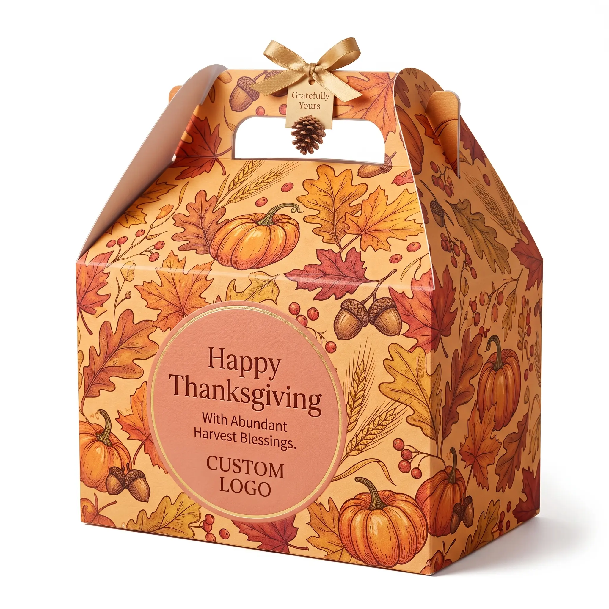 Custom Thanksgiving Gable Boxes