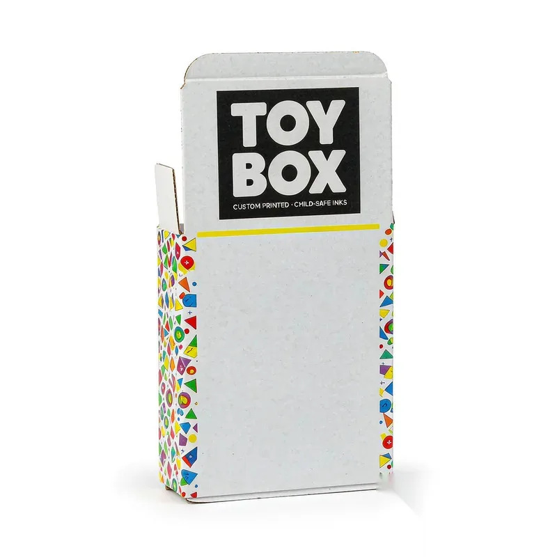 Custom Printed Toy Box for Games and Puzzles