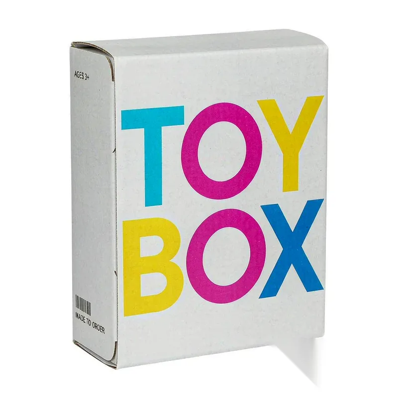 Custom Printed Toy Box for Games and Puzzles - 3