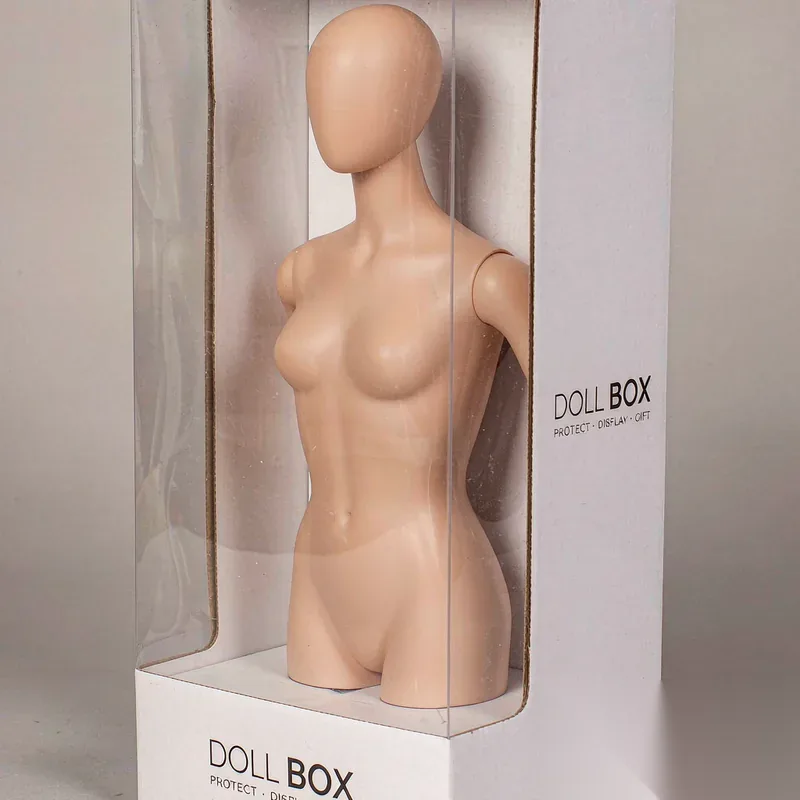 Custom Doll Box with Window for Collectible Figures - 3