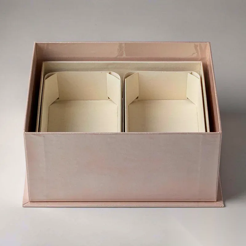 Custom Printed Rigid Mother's Day Gift Box with Lid and Insert - 2
