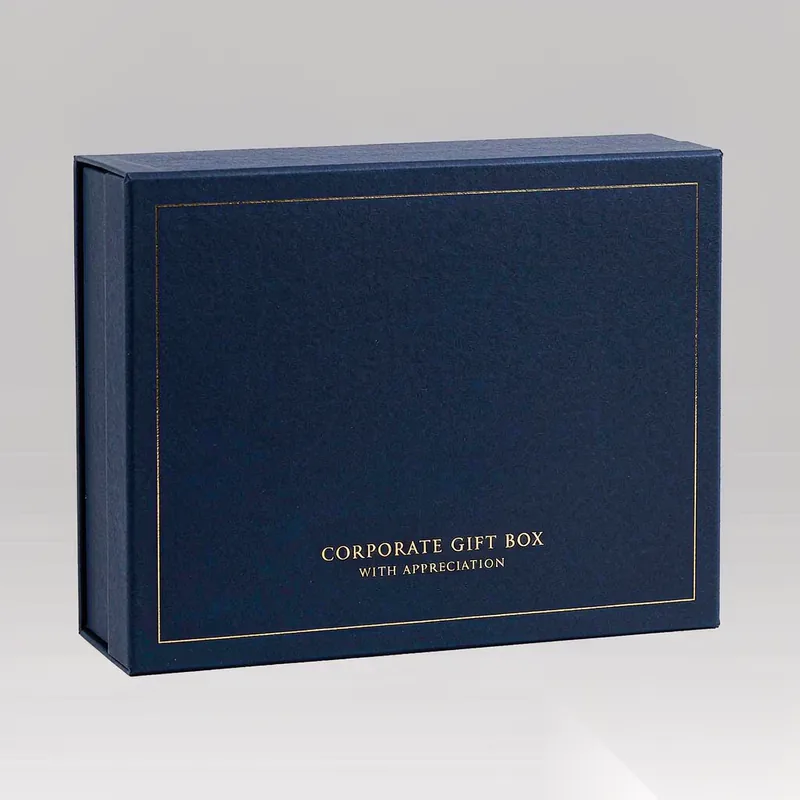 Custom Printed Rigid Corporate Gift Box with Magnetic Closure