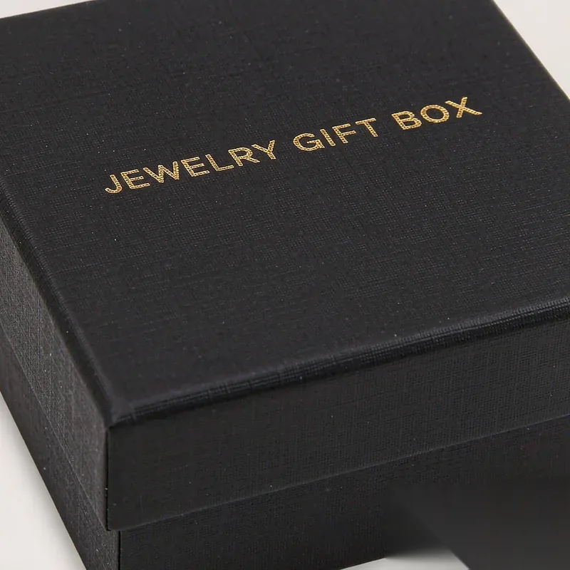 Custom Printed Jewelry Gift Box with Foam Insert - 3