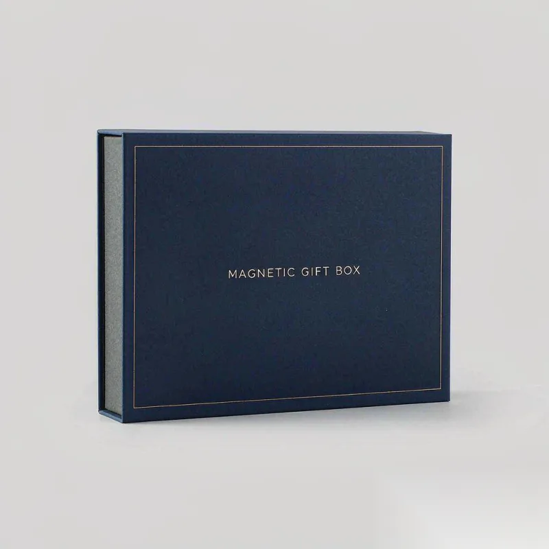 Custom Printed Magnetic Closure Gift Box for Retail Gift Sets - 1
