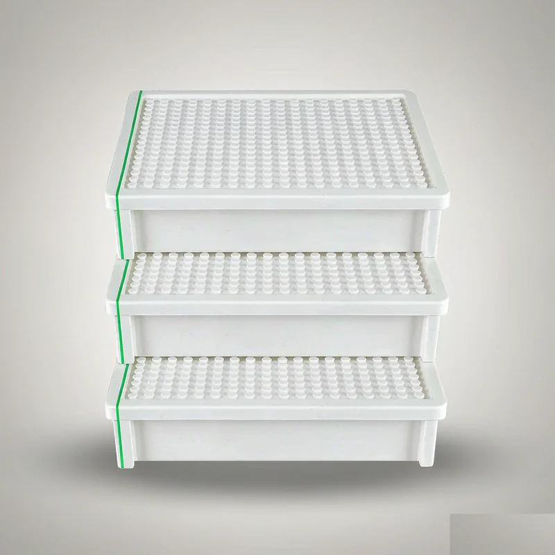 Custom Printed Building Block Storage Box with Window - 3