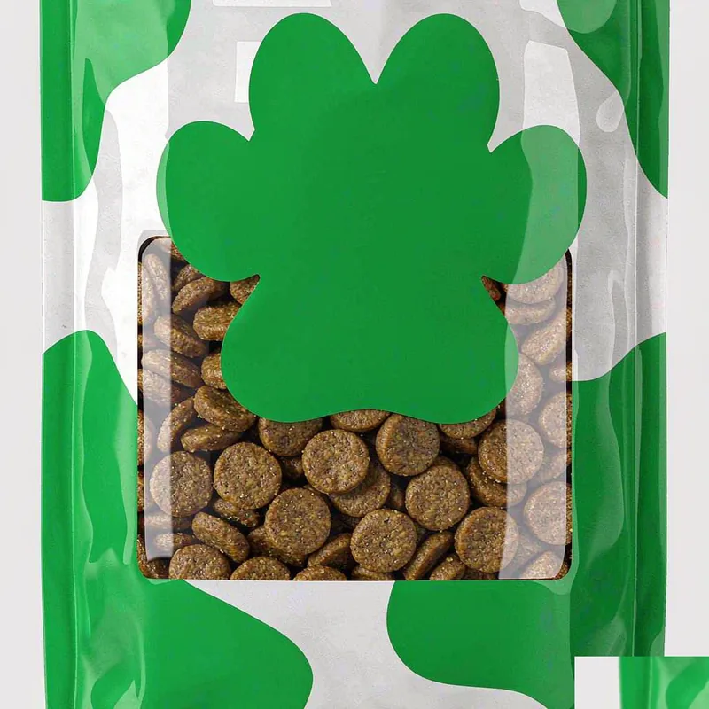 Custom Printed Pet Food Box with Window - 3